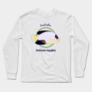 Multicolor Angelfish Long Sleeve T-Shirt